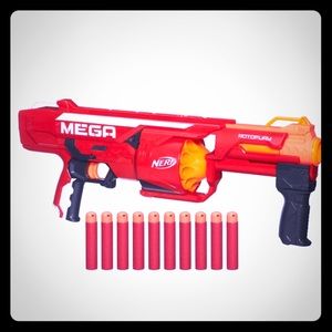 Nerf MEGA! Comes with 4 bullets!!